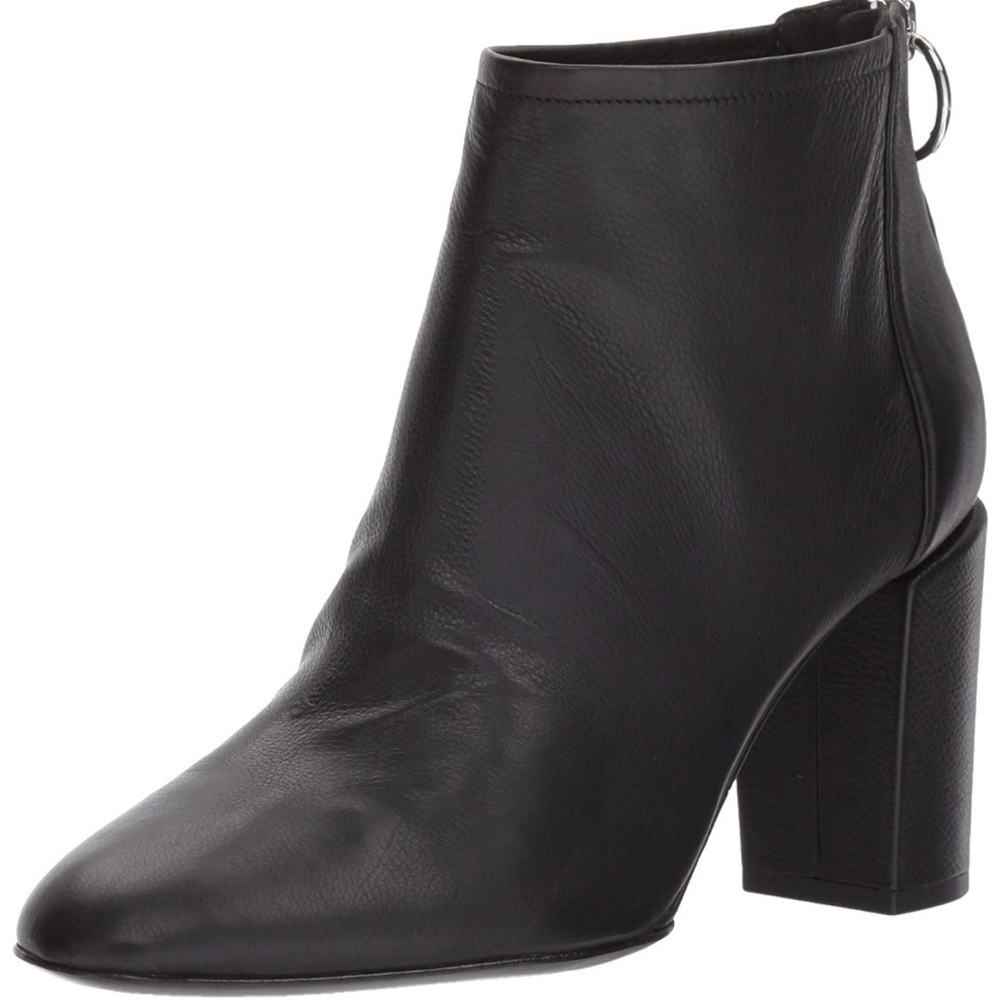 Via Spiga Women's Nadia Leather High Block Heel